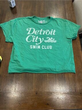 Detroit City Swim Club Graphic Tee - Green